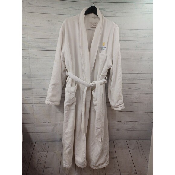 Monarch Cypress Mens One Size Lake Austin Spa Resort Robe Belted Pockets OSFM - Picture 1 of 9